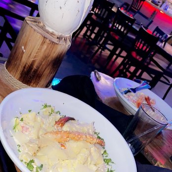 Deluxe Fun Dining - Lobster King Crab Pasta by Melissa Heider-Latin - Bars Near Me - Charlotte, North Carolina