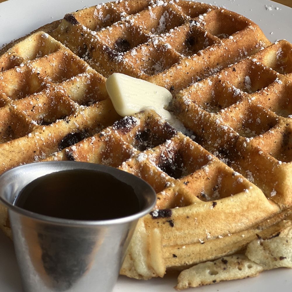East End Eatery - a waffle with butter and syrup - American Near Me - Gainesville, Florida East End Eatery - a waffle with butter and syrup - American Near Me - Gainesville, Florida