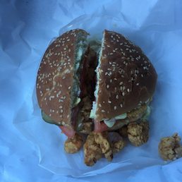 Shrimp on bun