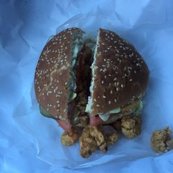 Guillory's Food Store - Shrimp on bun