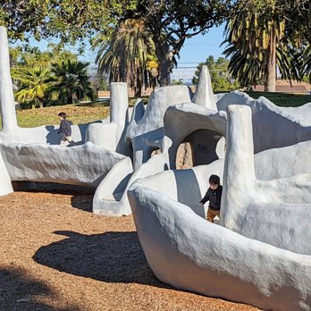 Brookhurst Community Park - Amazing Gaudi-like flowing organic concrete that stretches from one end to the other. - Parks Near Me - Anaheim, California Brookhurst Community Park - Amazing Gaudi-like flowing organic concrete that stretches from one end to the other. - Parks Near Me - Anaheim, California