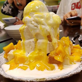 Icy Bar In Richmond - Mango honey toast - must get this and share! Big enough for at least 2 people - Desserts Near Me - Richmond, British Columbia Icy Bar In Richmond - Mango honey toast - must get this and share! Big enough for at least 2 people - Desserts Near Me - Richmond, British Columbia