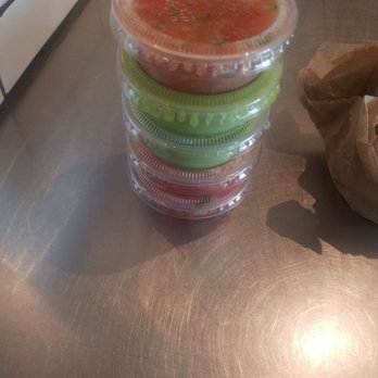 El Pollo Loco - Salsa stack - Fast Food Near Me - Hurst, Texas El Pollo Loco - Salsa stack - Fast Food Near Me - Hurst, Texas