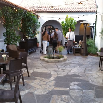 Wine Cask - Outside chill area - New American Near Me - Santa Barbara, California
