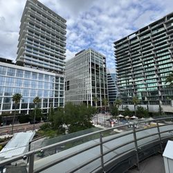 Benchmark International Arena - patio view