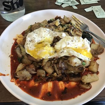 The Shop - Duck confit Hash- Need i say more - Breakfast & Brunch Near Me - Albuquerque, New Mexico The Shop - Duck confit Hash- Need i say more - Breakfast & Brunch Near Me - Albuquerque, New Mexico