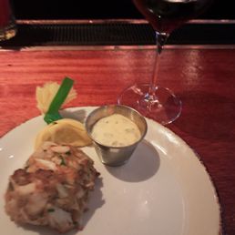 Crabcake appetizer Crabcake appetizer