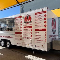 Secret Shawarma - Truck side