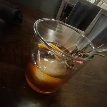 The Iron Cactus - Smoking rosemary old fashioned ‍ - Cocktail Bars Near Me - Lancaster, California
