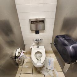 Target - Dirty, smelly Target restroom.
