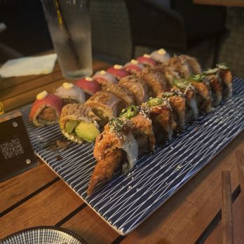 Sushi Roku - Sushi rolls White Lotus, first two rolls - Sushi Bars Near Me - Santa Monica, California Sushi Roku - Sushi rolls White Lotus, first two rolls - Sushi Bars Near Me - Santa Monica, California