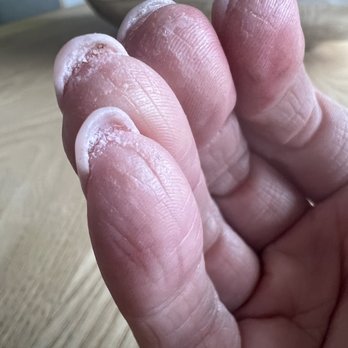 Polish Nail Bar - Junk from powder under the nails - Massage Near Me - Park City, Utah