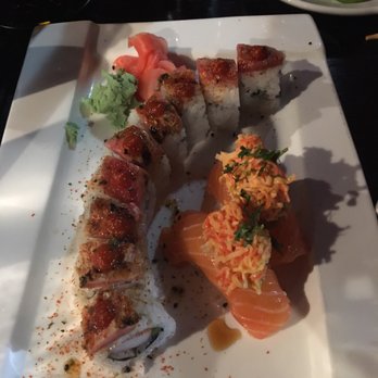 Kei Sushi - Tres diablo and rooster salmon nigiri - Sushi Bars Near Me - Reno, Nevada Kei Sushi - Tres diablo and rooster salmon nigiri - Sushi Bars Near Me - Reno, Nevada