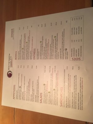 Menu photo 8 Whitetooth Mountain Bistro Golden, BC
