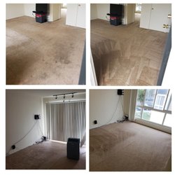 Kleenet Carpet and Upholstery  - Before and after