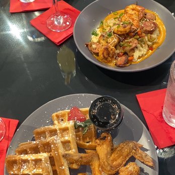 Upper Kirby Bistro - Fried Chicken & Waffles , Shrimp & Grits - New American Near Me - Houston, Texas Upper Kirby Bistro - Fried Chicken & Waffles , Shrimp & Grits - New American Near Me - Houston, Texas