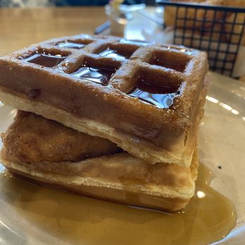 The Brunch Box - Chicken waffle sammy - Breakfast & Brunch Near Me - Omaha, Nebraska