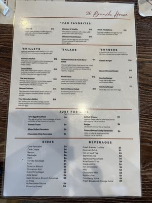 Menu photo 6 30 Brunch House Rockwall, TX