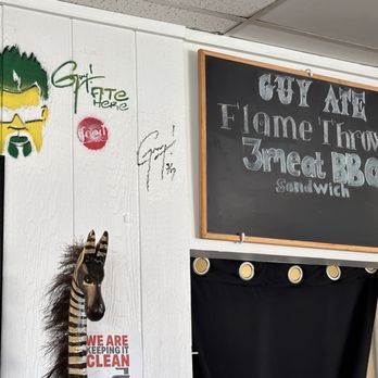Meester Zebra - Guy Fieri signature stamp - American Near Me - Cathedral City, California Meester Zebra - Guy Fieri signature stamp - American Near Me - Cathedral City, California