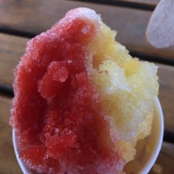 Island Breeze & Shave Ice - Strawberry and mango.