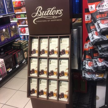 AAFES Express Shoppette - a display of chocolates - Gas Stations Near Me - Hampton, Virginia