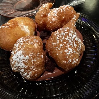 ABC Cocina - Sweet Memories~~~(Vanilla Cream Filled Fritters On Top Of Mexican Chocolate Mousse)- Sinfully Tasty! - Latin American Near Me - New York, New York