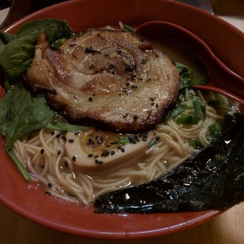 Ramen Bowls - Hakata or ramen w chicken broth. I forget. Sorry - Ramen Near Me - Lawrence, Kansas Ramen Bowls - Hakata or ramen w chicken broth. I forget. Sorry - Ramen Near Me - Lawrence, Kansas
