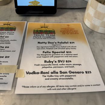 Traze - Combo slices menu - Pizza Near Me - Queens, New York