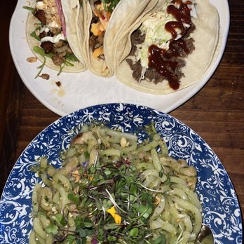 Bar Peached - Pesto Udon - Cocktail Bars Near Me - Austin, Texas