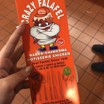 Crazy Falafel - Falafel Near Me - Granada Hills, California