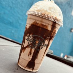 Chocolate Milk Shake with whipped cream!
