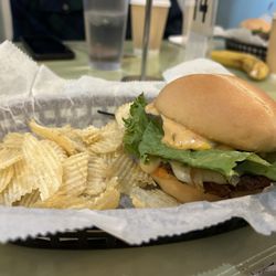 MoKaBe's Coffee House - Blue Mac Burger