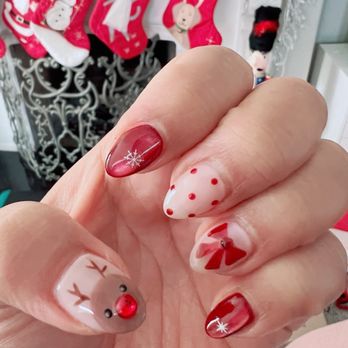 Shia Nail - Christmas Nail Design by Shia - Nail Technicians Near Me - Los Angeles, California Shia Nail - Christmas Nail Design by Shia - Nail Technicians Near Me - Los Angeles, California
