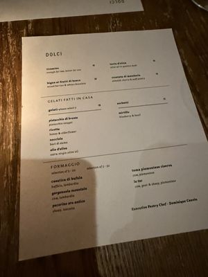 Menu photo 5 Rezdôra New York, NY