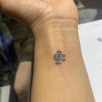 Ants Tattoo - My daughters name in Khmer. - Tattoo Near Me - Tustin, California