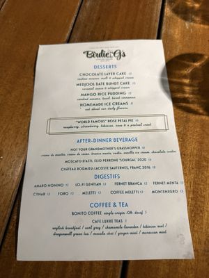 Menu photo 4 Birdie G's Santa Monica, CA Menu photo 4 Birdie G's Santa Monica, CA