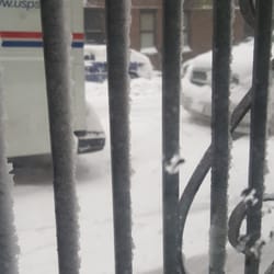 Edel Family Management - A view from my old apartment's window. The proximity of the postal truck should tell you everything you need to know about my old apartment.