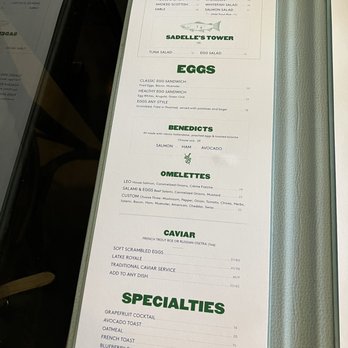 Sadelle's Coconut Grove - Menu - Breakfast & Brunch Near Me - Miami, Florida Sadelle's Coconut Grove - Menu - Breakfast & Brunch Near Me - Miami, Florida