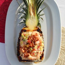 Xkat-Ik restaurante yucateco y mexicano - PIÑA RELLENA CON CAMARONES
