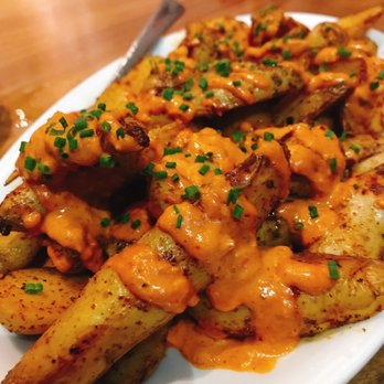 Vidrio - Patatas Bravas - Mediterranean Near Me - Raleigh, North Carolina Vidrio - Patatas Bravas - Mediterranean Near Me - Raleigh, North Carolina