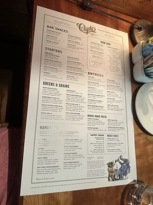 Menu photo 1 Clyde's at Mark Center Alexandria, VA
