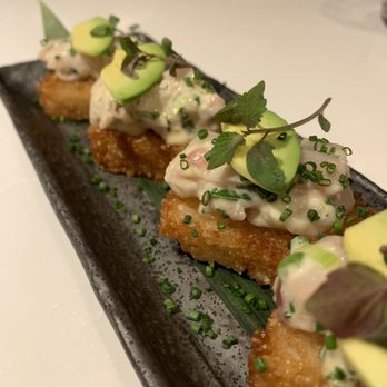 Janken - Hamachi crispy rice - Japanese Near Me - Portland, Oregon