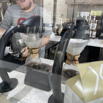 Just Love Coffee Cafe- Shelby Township - A proper pour-over! Single origin, ground to order! - Breakfast & Brunch Near Me - Shelby Township, Michigan