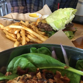 All Star Burger - Skinny option. Burger with lettuce bun. - Burgers Near Me - Austin, Texas All Star Burger - Skinny option. Burger with lettuce bun. - Burgers Near Me - Austin, Texas