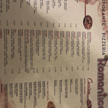 Romantica - Menú - Pizza Near Me - Andalo, Tennessee Romantica - Menú - Pizza Near Me - Andalo, Tennessee