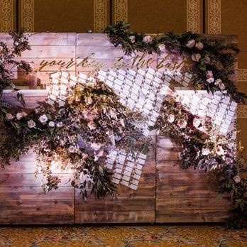 To Be Designed - Escort card wall - "your keys to the bash." (Photographer: Studio Merima) - Party Equipment Rentals Near Me - San Diego, California