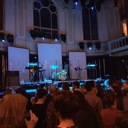 Paradiso Amsterdam - Podium wachten op de artiest