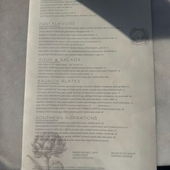 South City Kitchen - Menu - Southern Near Me - Atlanta, Georgia