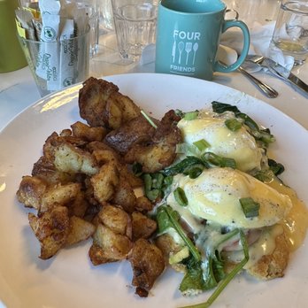 Four Friends Kitchen - Veggie Benedict - Southern Near Me - Denver, Colorado Four Friends Kitchen - Veggie Benedict - Southern Near Me - Denver, Colorado
