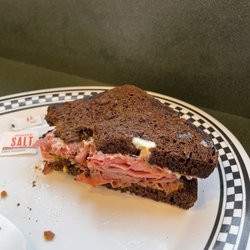 Heidi's Brooklyn Deli - My half of the sandwich - it really was delicious!